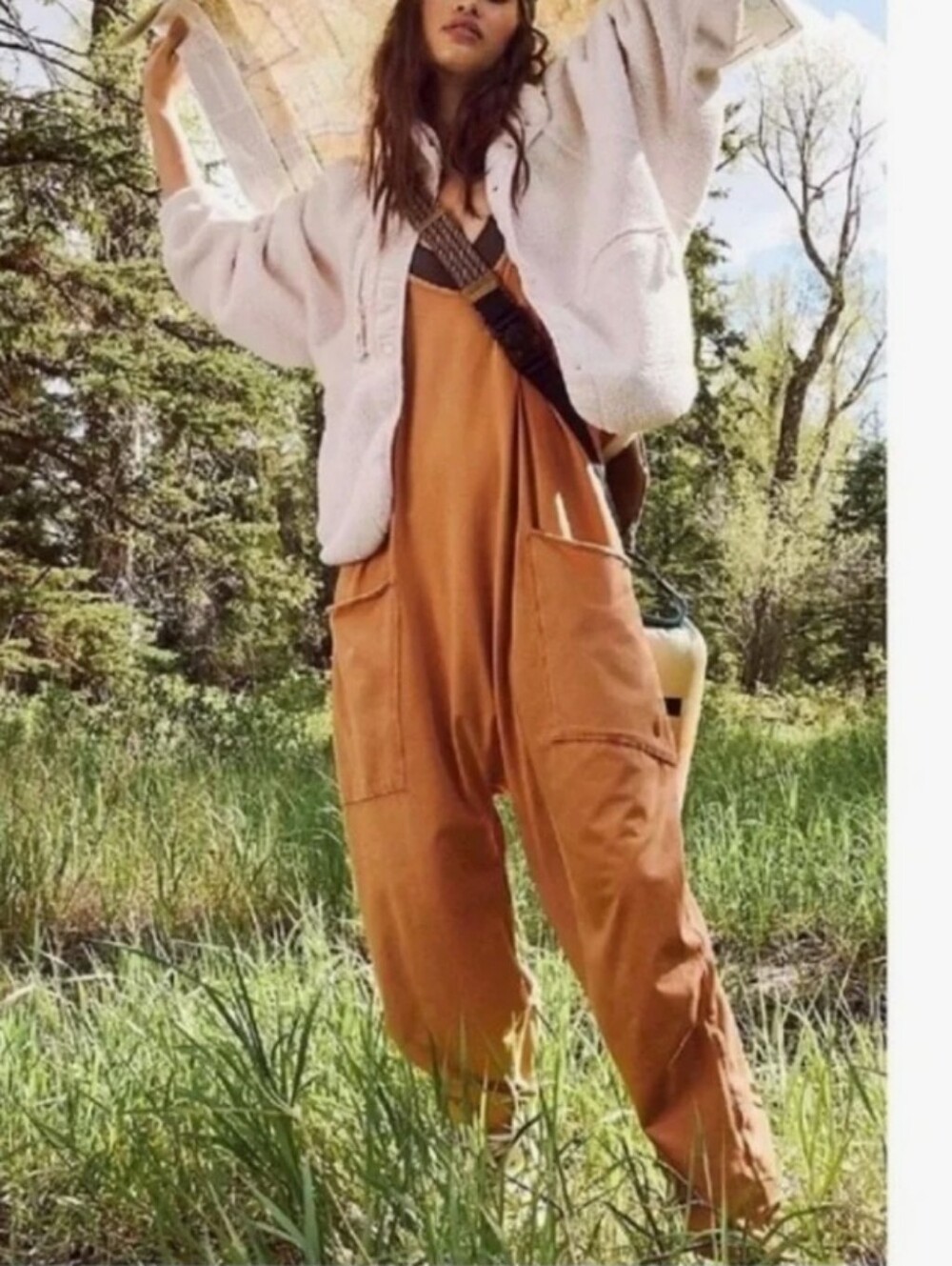 🍊NWT, IN "ORANGE", HOT SHOT ONSIE" BY "FREE PEOPLE MOVEMENT"🍊